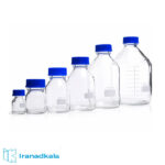 ظرف شیشه ای در پیچ دار